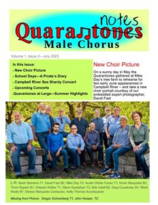 Quarnatones Newsletter