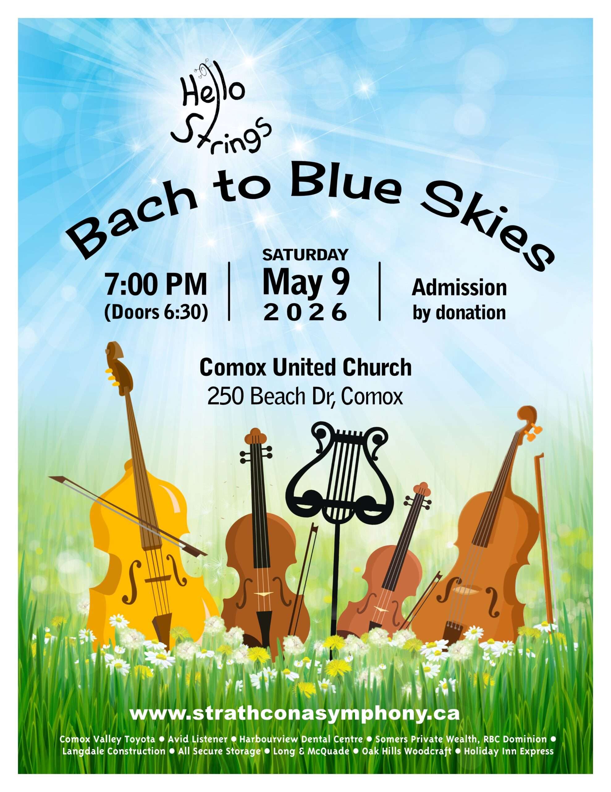 Hello Strings! Performs at the Comox United Church